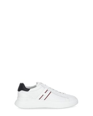 Hogan H580 Contrasting Heel Sneakers - White