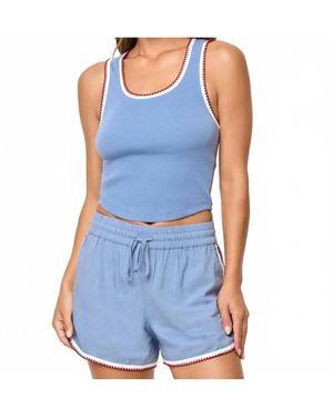 LSPACE Rune Short - Blue