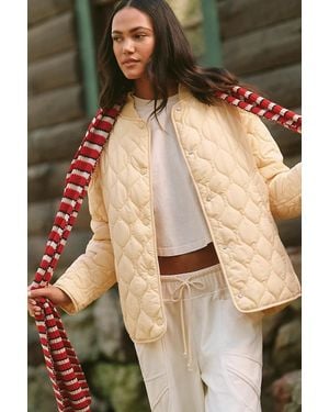 Varley Luca Quilted Jacket - Natural