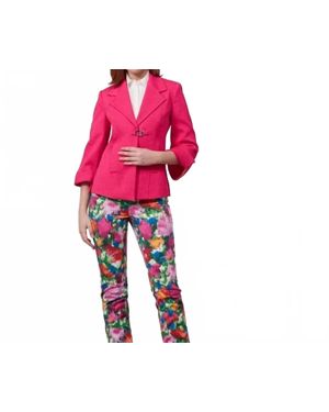 Carlisle Rambutan Italian Stretch Jacket - Pink
