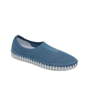 Eric Michael Lucy Mesh Slip On - Blue