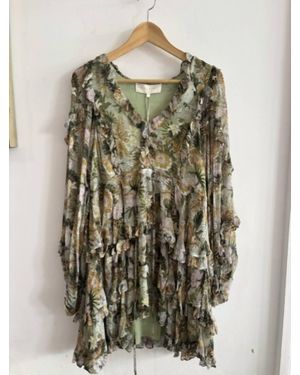 Strawberry Paris Shailin Dress - Green