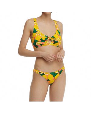 Body Glove Fresh Squeeze May Scoop Swim Top - Yellow