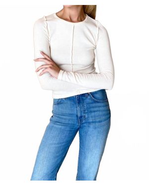 Emerson Fry Amy Crewneck Top - Blue