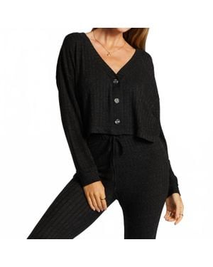Billabong Keep On Cardigan - Black