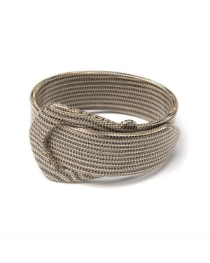 Pono Buckle Resin Bracelet - Metallic