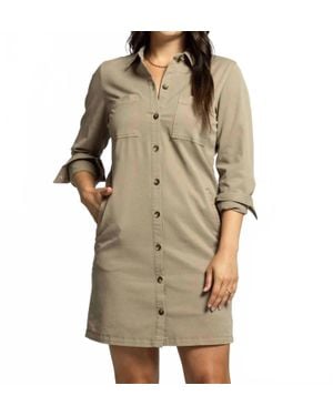 Thread & Supply Zula Button Down Dress - Natural