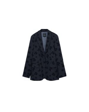Desigual Polyester Suits & Blazer - Blue