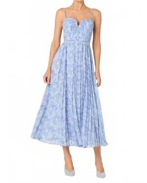 Astr Bayley Dress - Blue