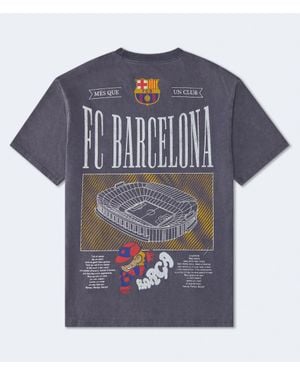 Aéropostale Fc Barcelona Relaxed Graphic Tee - Blue