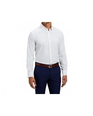 Mizzen+Main Leeward Long Sleeve Dress Shirt - White