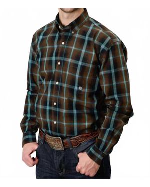 Roper Agave Button Shirt - Black