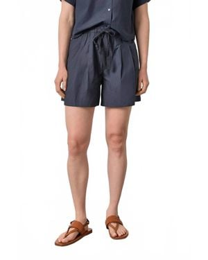 Lilla P Pleat Waist Short - Blue