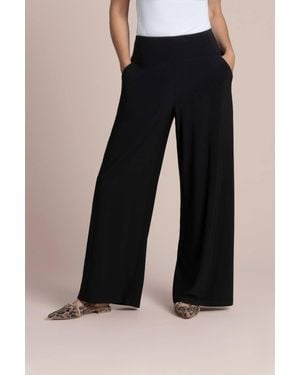 Sympli Easy Wide Leg Pant - Black