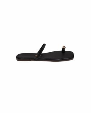 TKEES Colette Sandals - Black