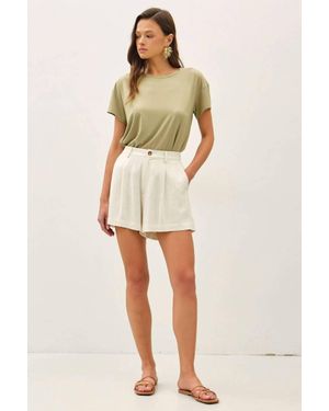 Be Cool Crofton Shorts - Natural