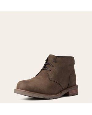 Ariat Kingham Waterproof Lace-Up Boot - Brown