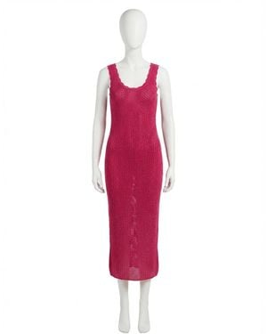 Z Supply Ibiza Sweater Dress - Red
