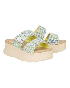 HEYDUDE Delray Slide Sandal - Blue