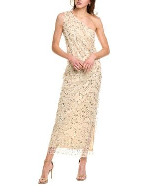 Marina Mesh Gown - Natural