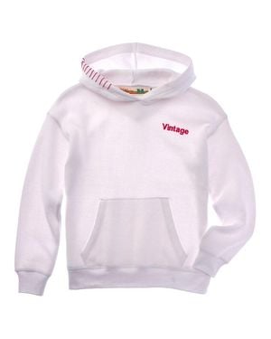 Vintage Havana Vintage Exposed Stitch Hoodie - Pink