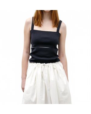 Camiel Fortgens Linked Rib Dress - Black