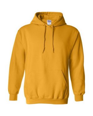 Gildan Heavy Blend Adult Hooded Sweatshirt/Hoodie - Yellow