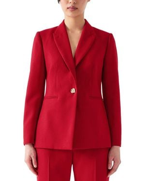 LK Bennett Mya Jacket - Red