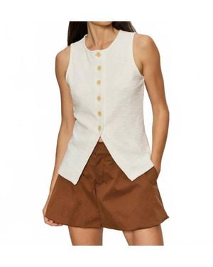 Sanctuary Nothing Extra Knit Vest - Brown