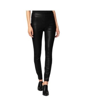 Blank NYC Vegan Leather Pull On Leggings - Black