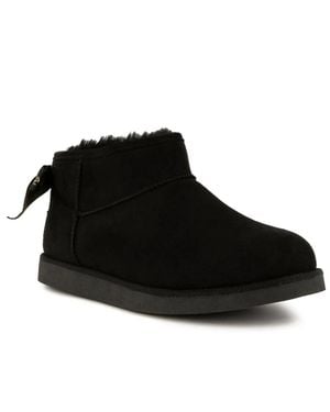 Juicy Couture Kelsey Round Toe Cold Weather Booties - Black