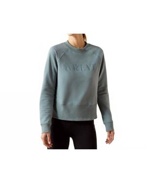 Ariat Martine Crewneck Sweatshirt - Gray