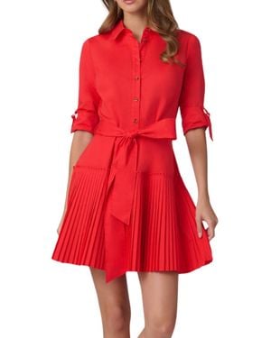 Shoshanna Mclean Mini Dress - Red