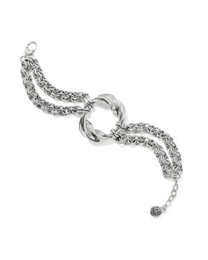 Brighton Antica Double Chain Bracelet - Metallic