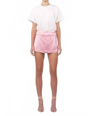 NonChalant Label Tove Mini Skirt - Pink