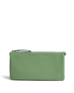 Vera Bradley Outlet Faux Leather Essential Trio Clutch - Green