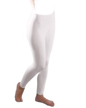 ELITA Warm Wear Ankle Length Legging - White