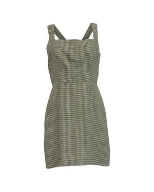 green emerald velvet dress Reformation Sequence Dress