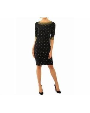 Gretchen Scott Rocket Girl Mini Dress - Black