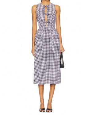 MORE TO COME Candace Midi Dress - Purple