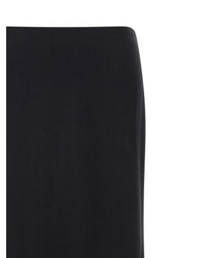 ARMARIUM Silk Mini Skirt - Black