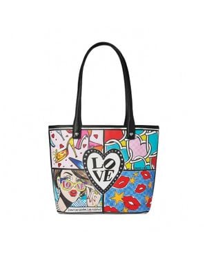 Brighton Pop Star Large Tote Bag - Red