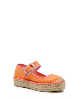 Free People Surfside Mary Jane Sandal - Orange