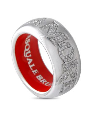 Pasquale Bruni 18K 0.33Ct Diamond Band Ring Pb09-050125 - Red