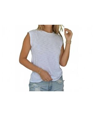 Erin Gray Tyler Muscle Tee - White