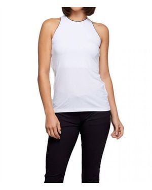 Anatomie Cami Lux Halter Tank Top - Blue