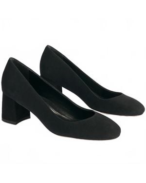 Marion Parke Block Heel Pumps - Black
