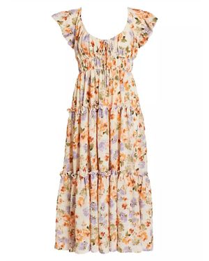 En Saison Sibyl Midi Dress - Multicolor