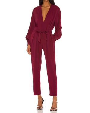 IRO Julliaca Jumpsuit - Red