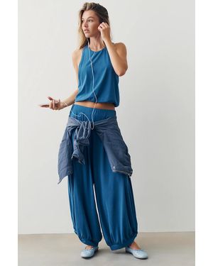 Daily Practice Twist Bubble Pants - Blue